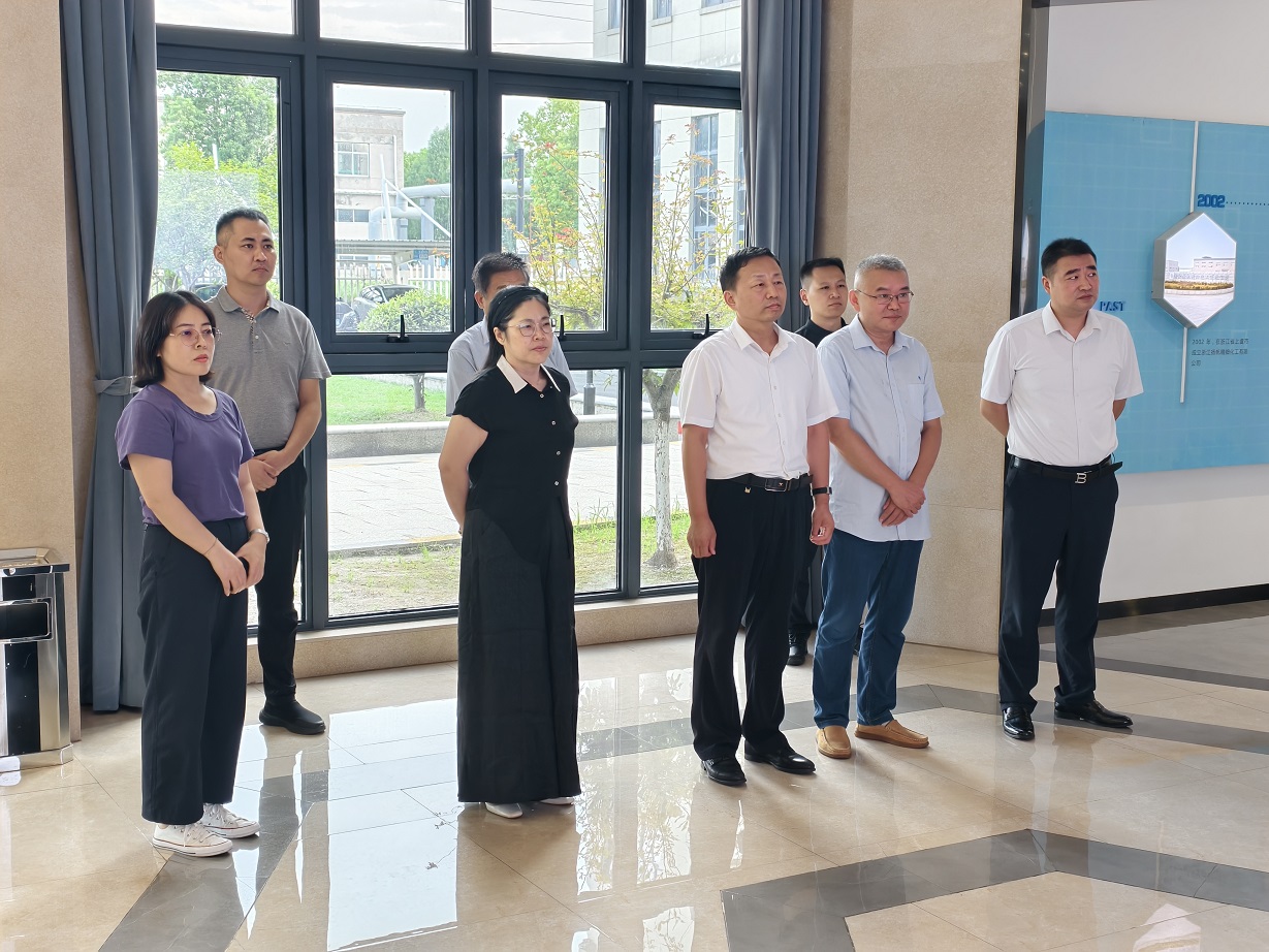 山東省菏澤市發(fā)改委領導蒞臨揚帆新材料參觀調(diào)研
